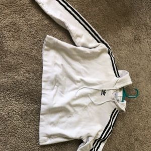 Adidas crop hoodie